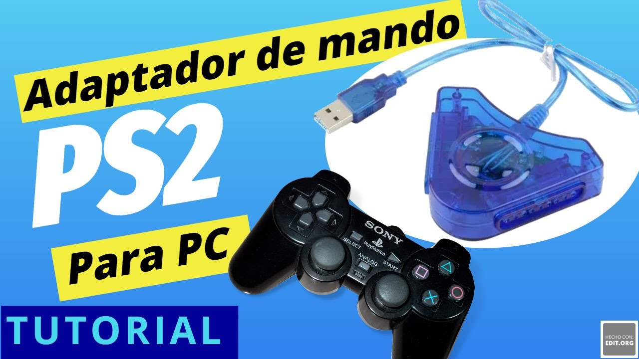Adaptador de mando de play 2 para pc