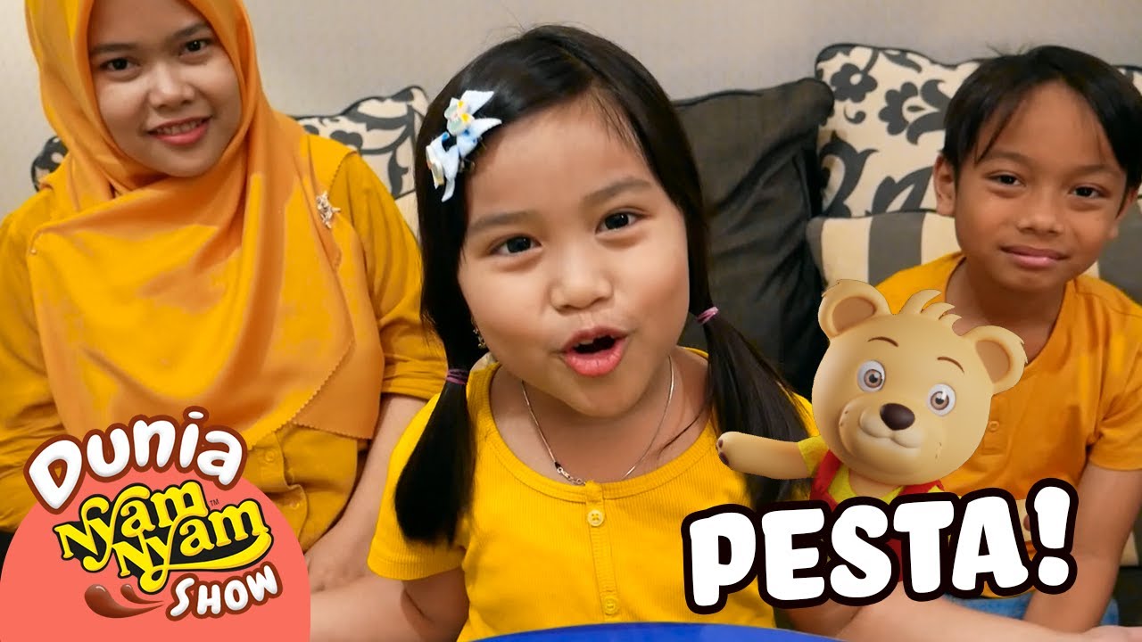 PARTY ASIK BARENG NYAMNYAM | Dunia Nyam Nyam Show Ep.02