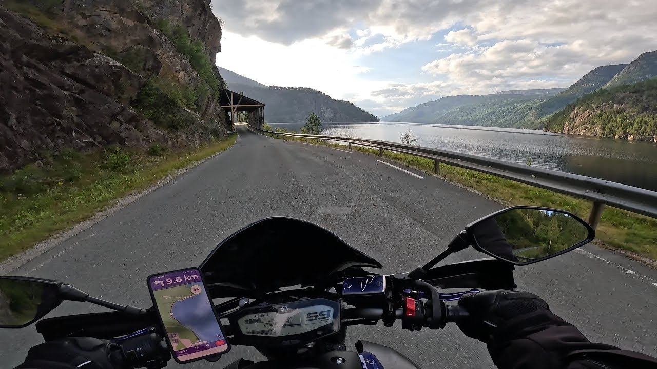 Motorcycle Trip Norway Day 1: Denmark to Norway | Yamaha MT-07