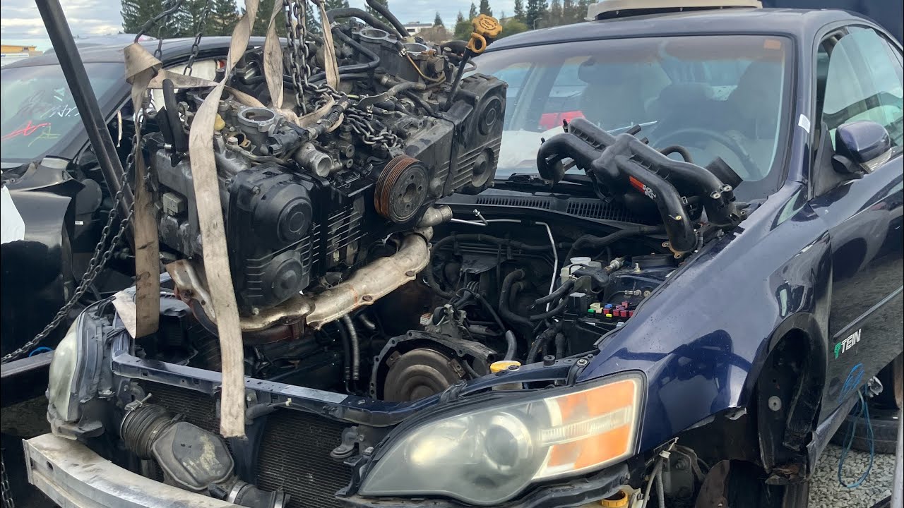 Junkyard Subaru Engine teardown and inspection | Part 1
