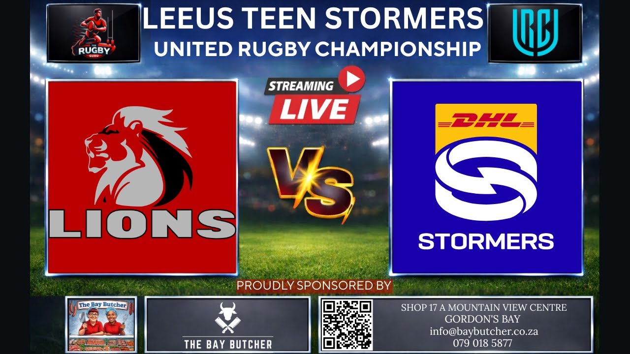 Lions vs Stormers 2026 URC live Commentary In Afrikaans