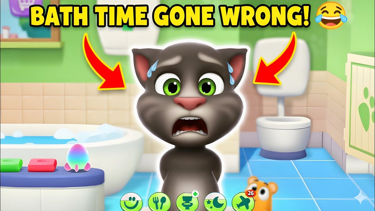 My Talking Tom 2 — Прохождение всех уровней (iOS, Android)