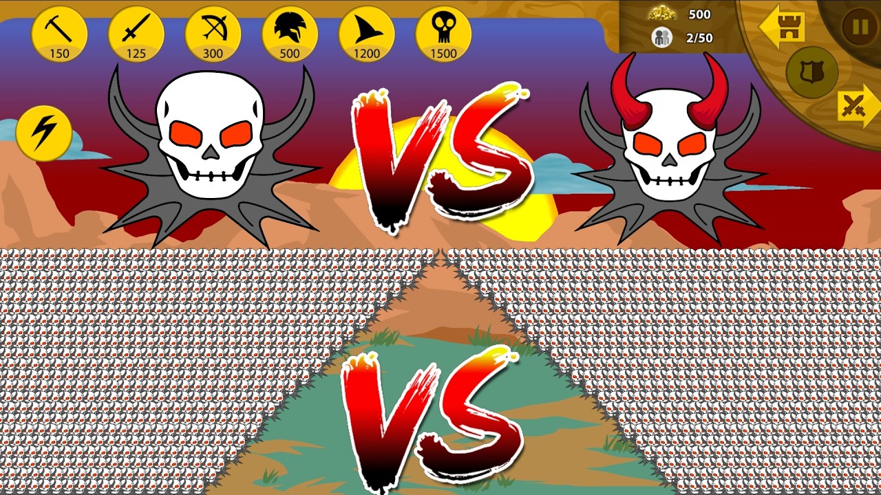 STICK WAR LEGACY | Icon Kai LV1 VS Icon Kai LV9999🔥EPIC BATTLE