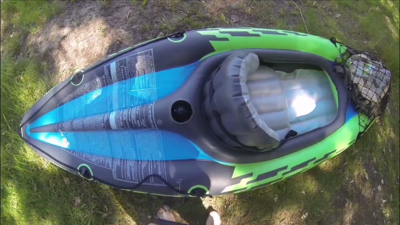 Challenger k1 Kajak erster test
