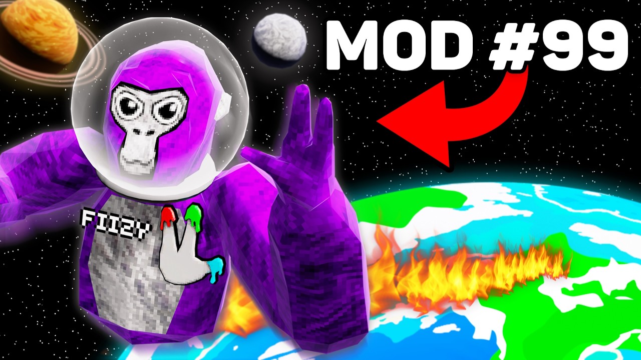 I Used EVERY Mod in Gorilla Tag