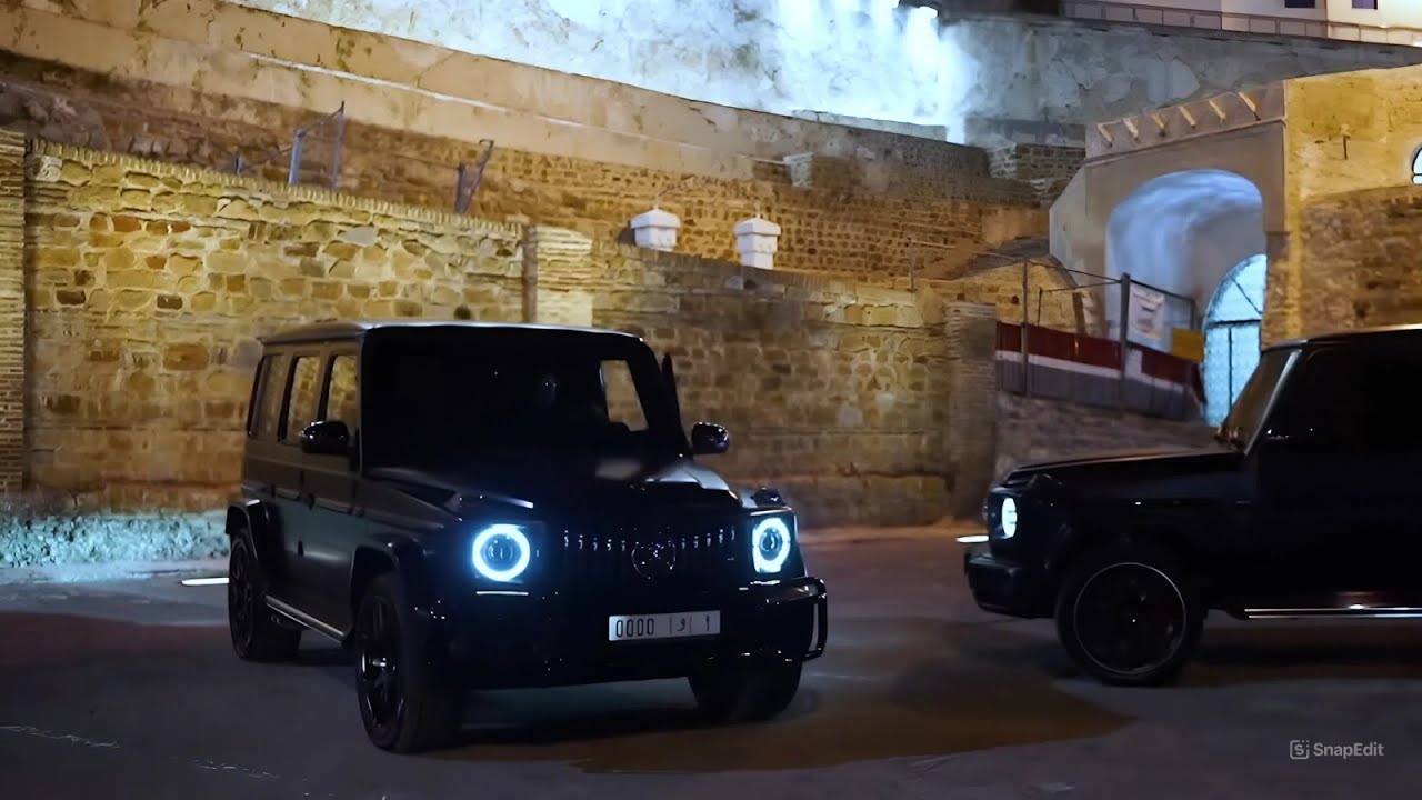 Mercedes G Class G63 AMG  in Tangier Like Russian Movies🤯😍