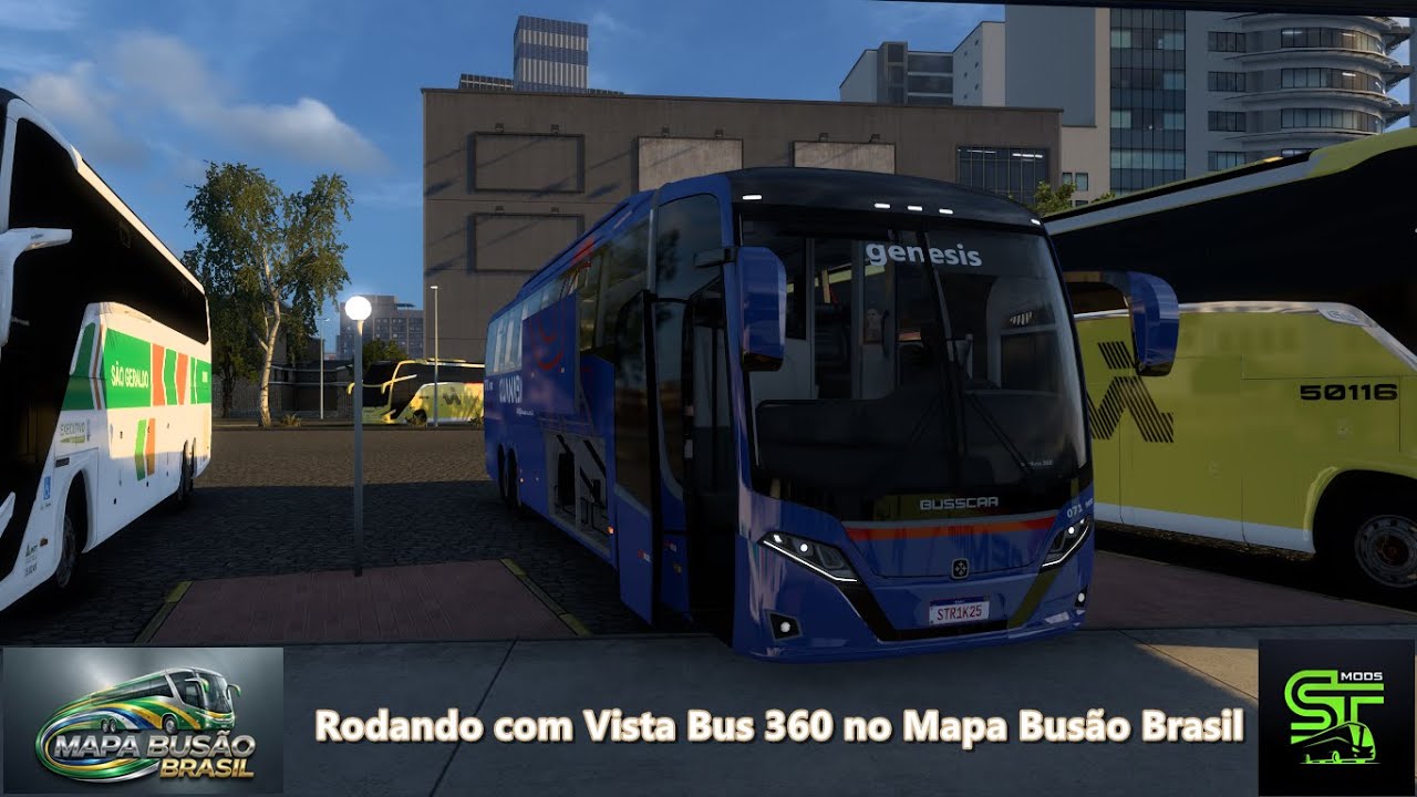 Vista Bus 360 ST Mods - Mapa Busão Brasil