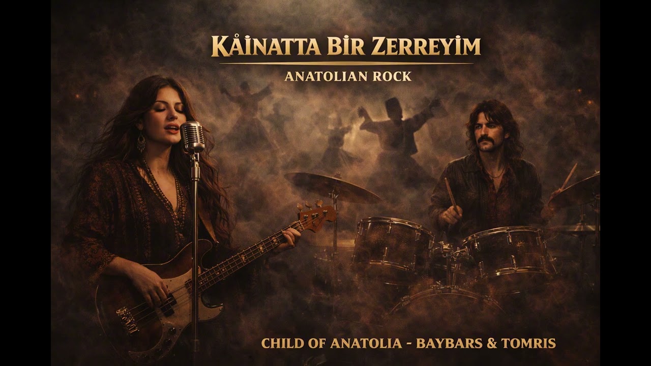 KAİNATTA BİR ZERREYİM  I  1970'S PSYCHEDELİC ANATOLİAN ROCK COVER - TOMRİS