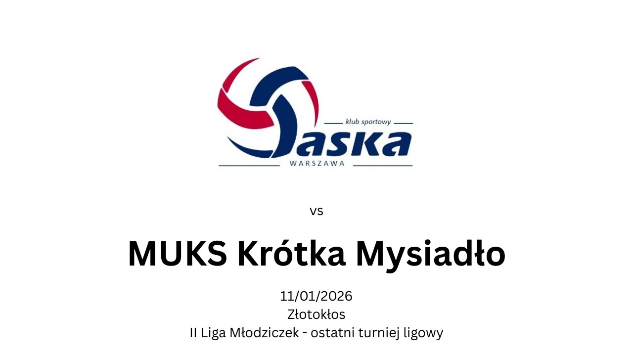 11/01/2026 Saska Warszawa - Krótka Mysiadło