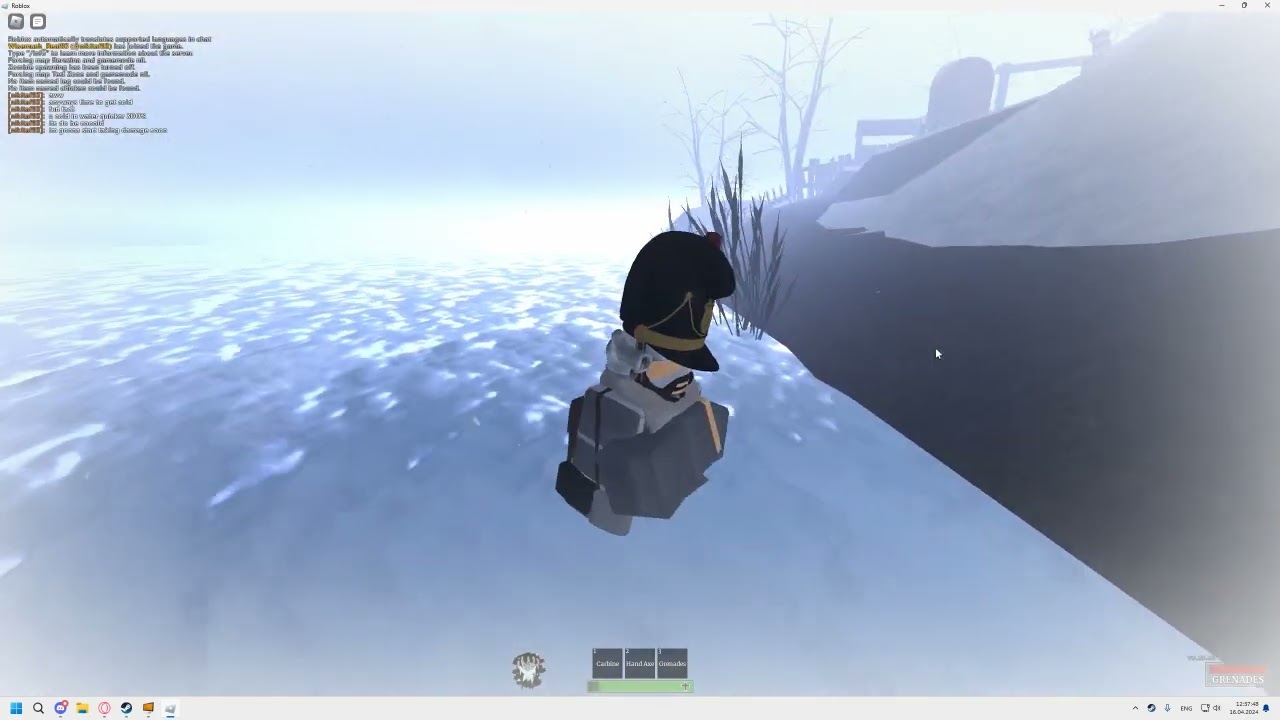 Guts and blackpowder freeze death animation