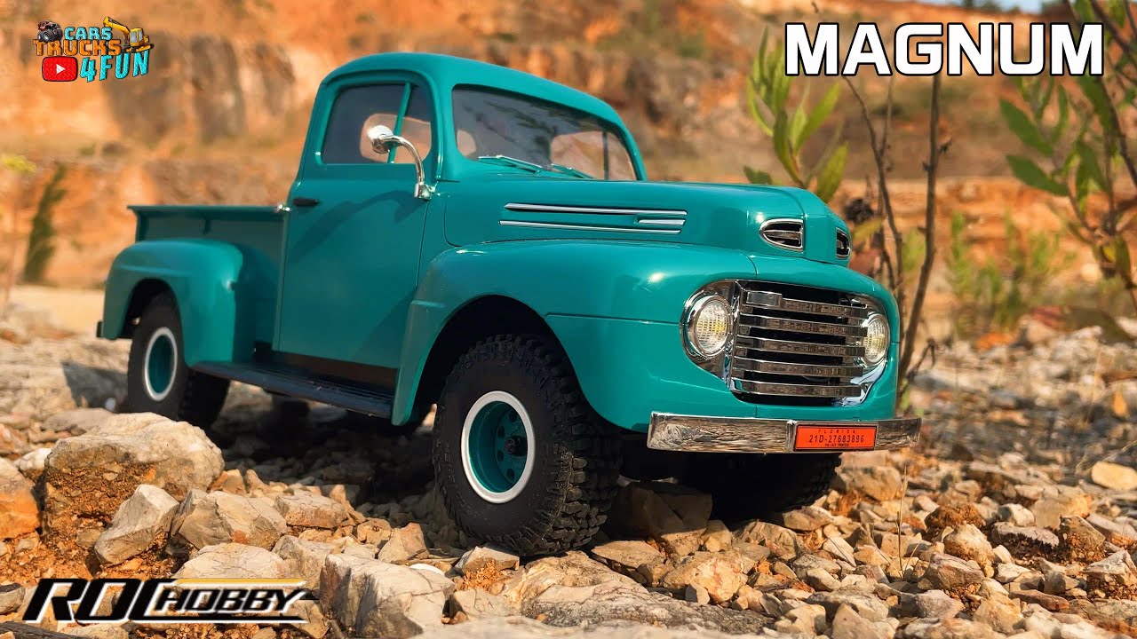 Super Scale ROCHOBBY Magnum RC Truck | Unboxing & First Drive | Cars Trucks 4 Fun