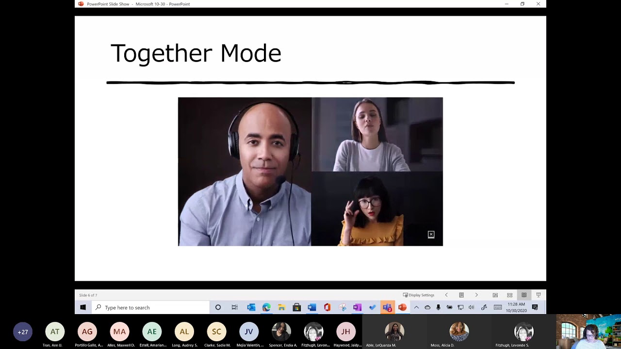 Virtual Career Expo Day 5 with Ms Jennifer Jury.