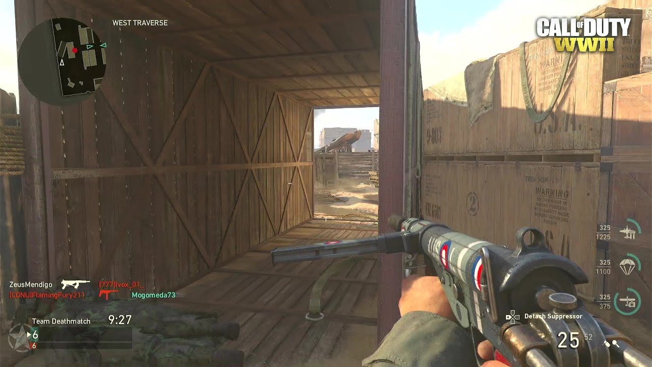 Call of Duty: WW2 (Team Deathmatch Gameplay) - No Commentary
