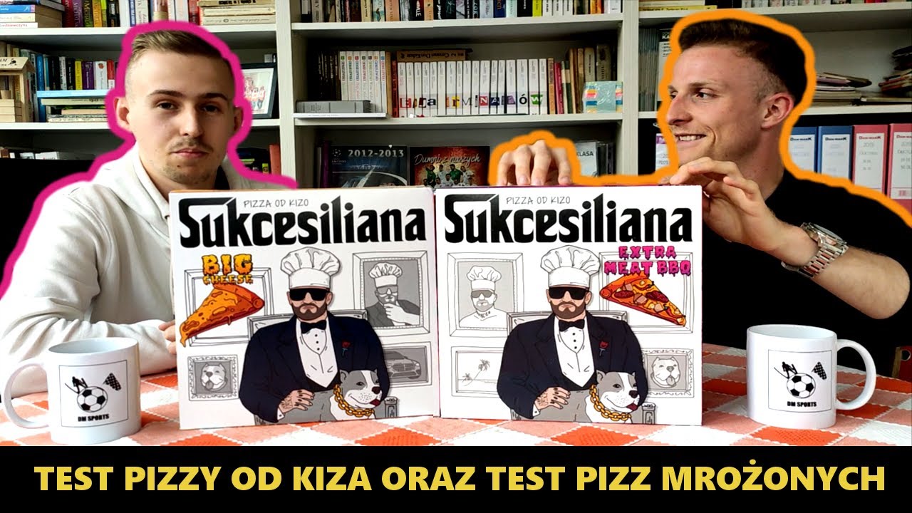 SMACZNEJ PIZZUNI / TEST PIZZY OD RAPERA KIZO / DM Cooking