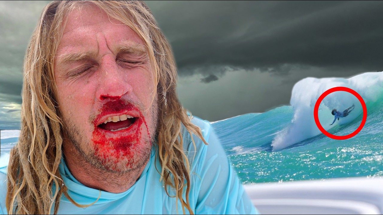 I Almost Died In Hurricane Erin.. (Biggest Waves in 30 Years)