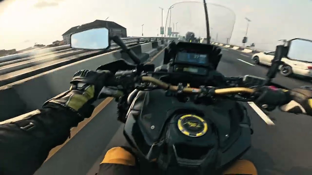 Lagos Riding Africa twin 1100 