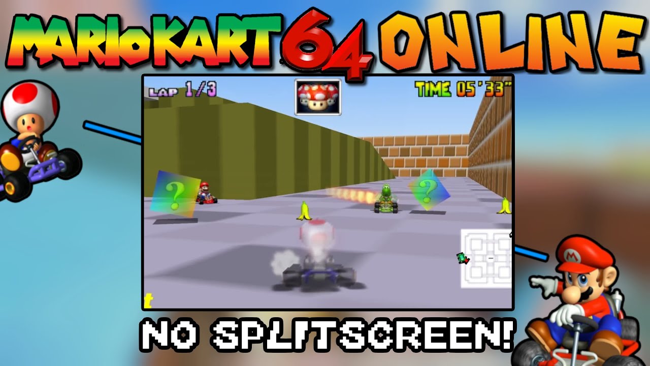 Actual Mario Kart 64 Online Races! (Spaghetti Kart)
