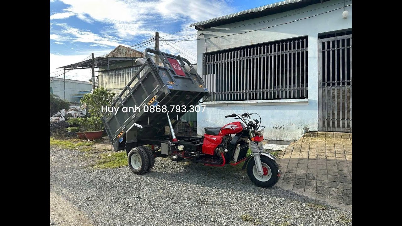 Rivew Mẫu Xe Ba Gác Máy Xăng Full Option Cực Khoẻ - ALO 0878 98 7777