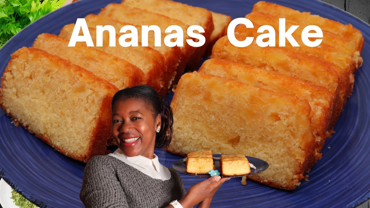 Gestoofde ananas cake -  Surinaamse ananas cake - In de keuken van Sirmean