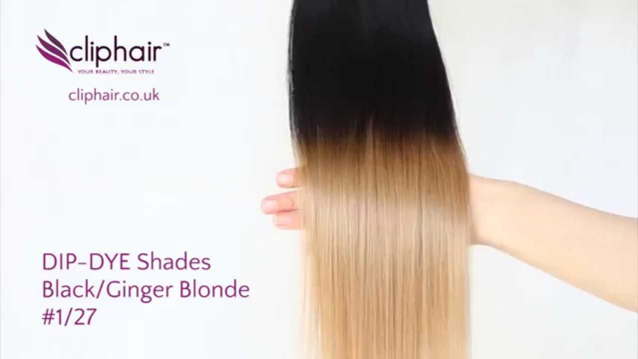 Ombre Human Hair Extensions #T1/27 by Cliphair.co.uk