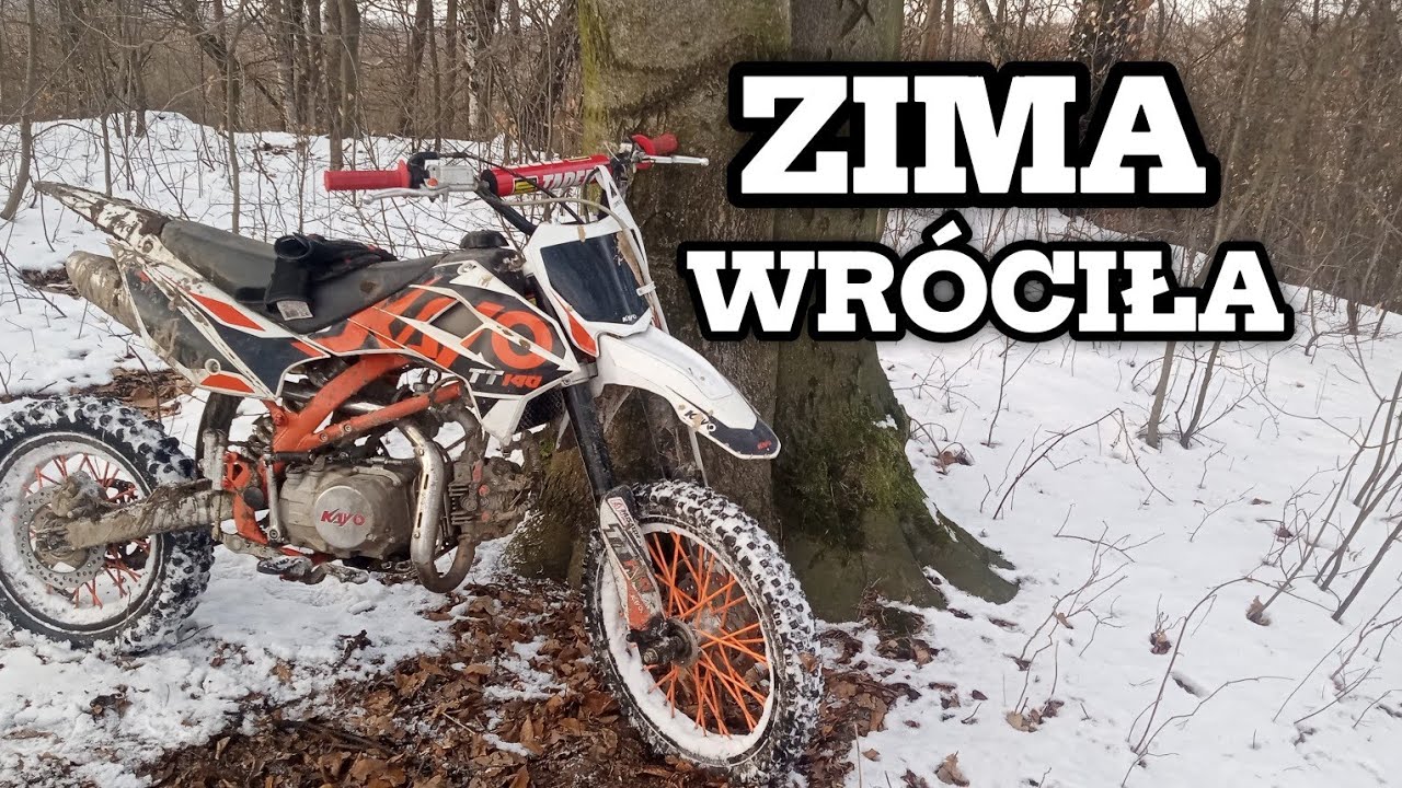 ŚNIEG NAS ZASKOCZYŁ! ❄️ CROSS + OSTRE PODJAZDY