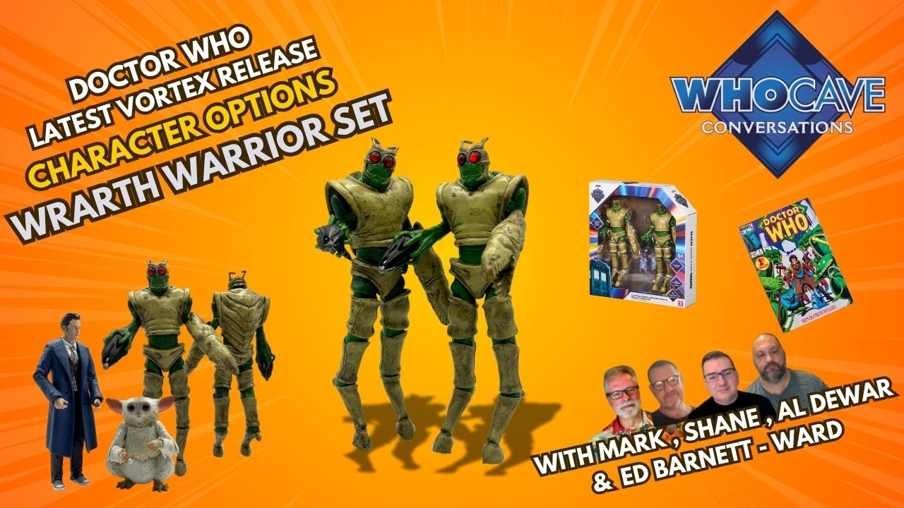 Doctor Who: Wrarth Warrior Set Review - Character Options - with Al DEWAR and Ed Barnett-Ward