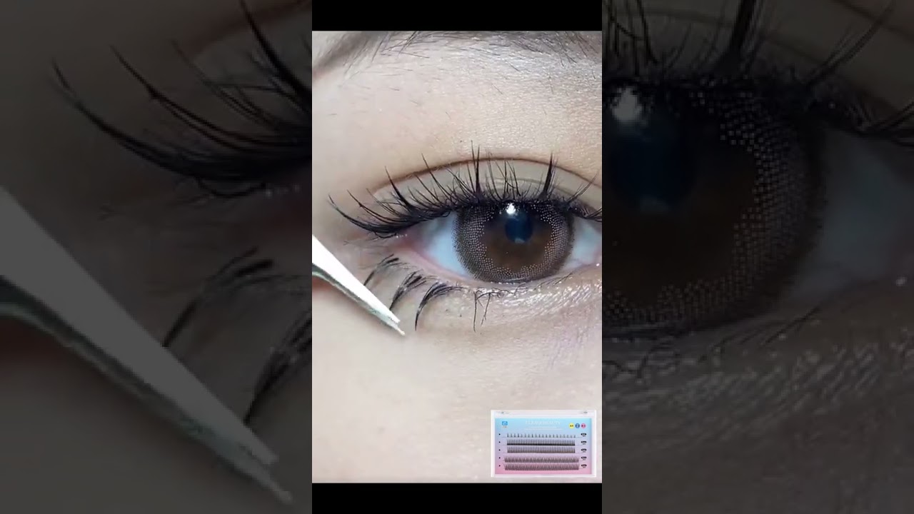 HOW TO APPLY FALSE BOTTOM EYELASHES | HOW TO APPLY INDIVIDUAL LASH CLUSTERS