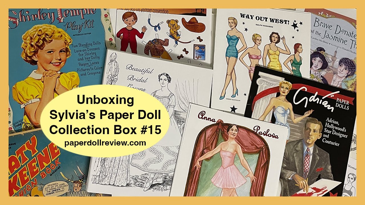 Unboxing #15 Sylvia’s Collection - Souvenirs, Artist Paper Dolls, Hollywood Magazines, More