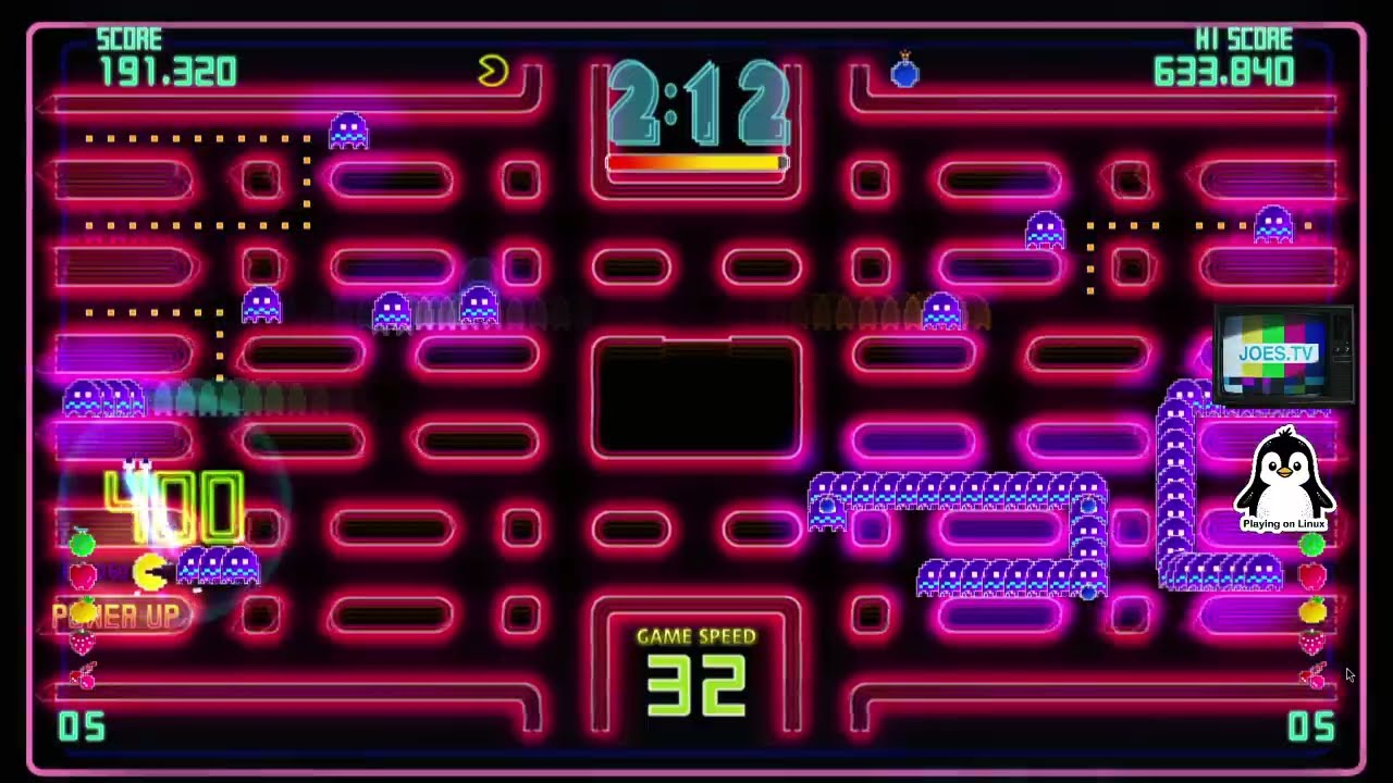 Yes you can play that on Linux! - PAC-MAN Championship Edition DX+