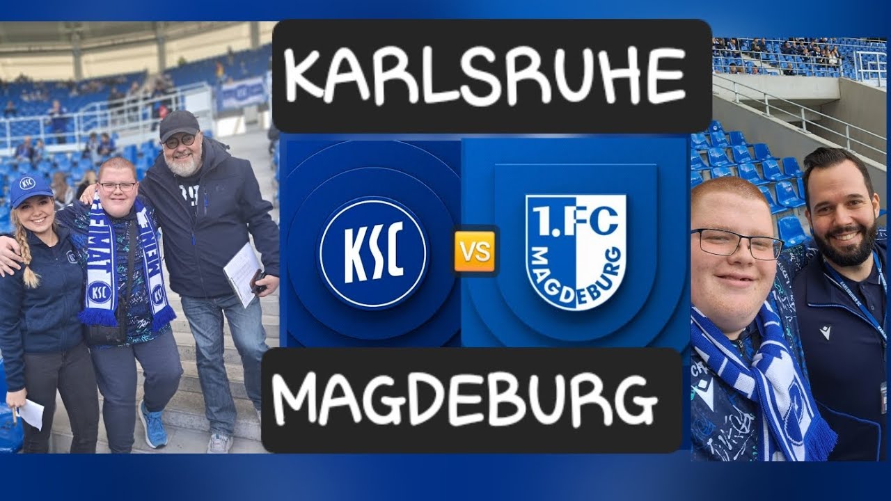 ES FEHLT WAS. UND DEBÜT KRITZLER KSC VS MAGDEBURG 