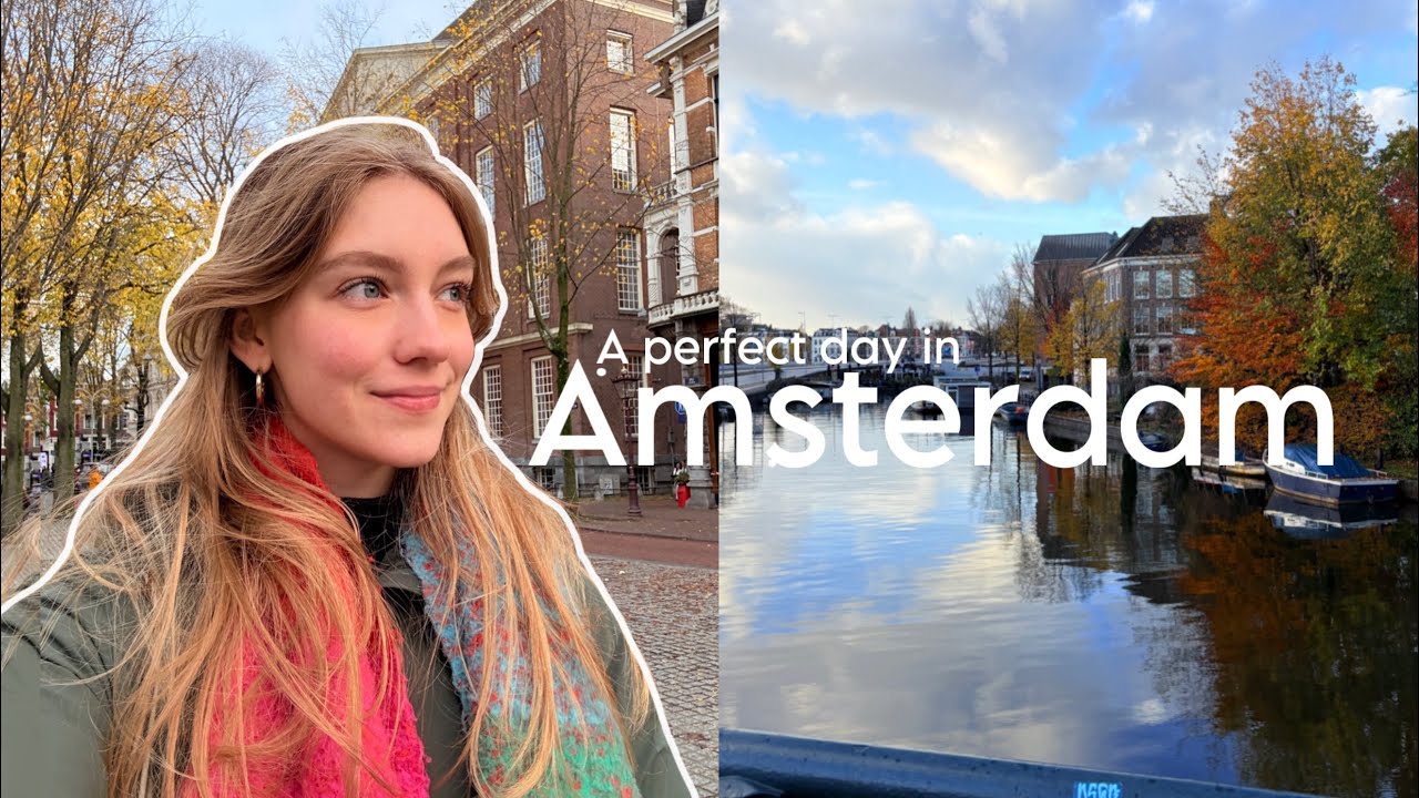 a perfect day in Amsterdam | café sketching, exploring the city, museum