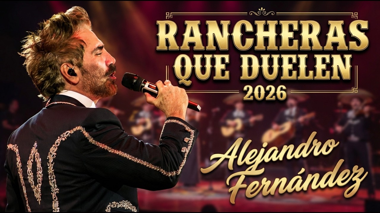 Rancheras Mexicanas 2026 - Alejandro Fernández style | Timeless Mexican Love Songs Collection