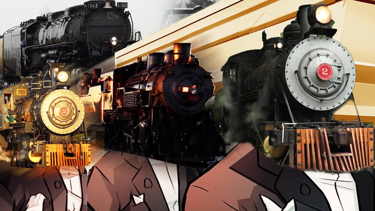 PREVIEW: Steam Trains Galore 10 | Steam Train Doubleheaders | COFFIN DANCE SONG (COVER)