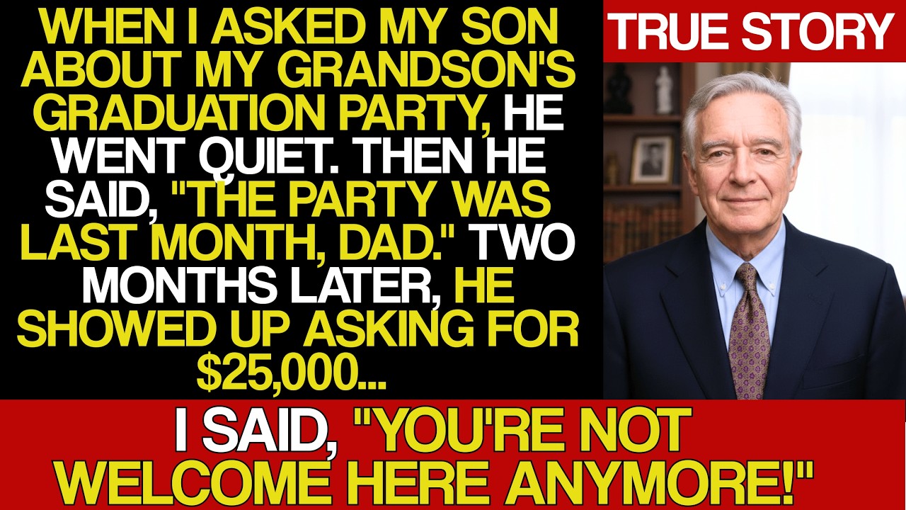 I Paid $228K Supporting My Son's Family. He Changed the Party Date So I Wouldn't Come. When He...