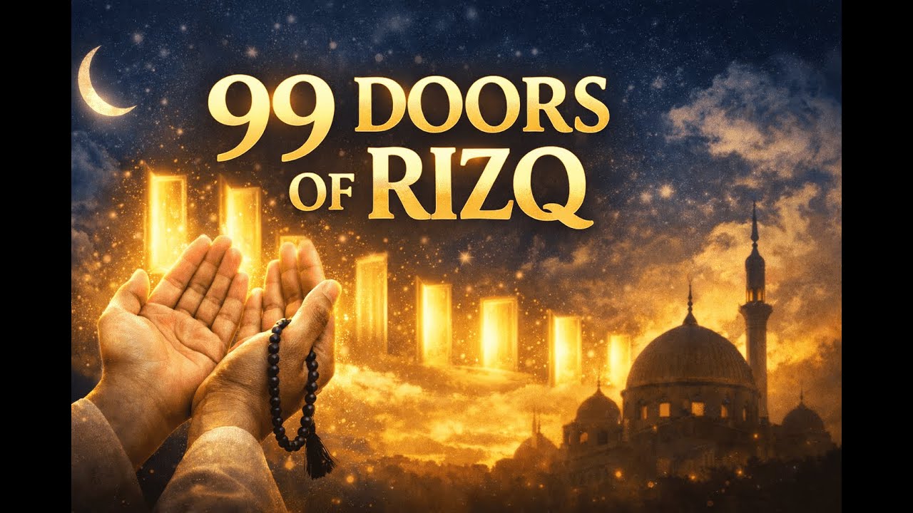 Powerful Dua to Open 99 Doors of Halal Rizq, Barakah & Allah’s Blessings | InshaAllah 🤲