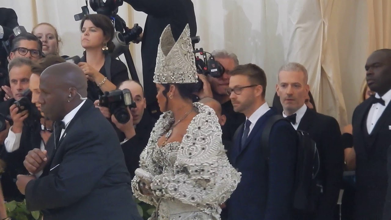 Pope Rihanna & her saintly styles is undisputed Queen of Met Gala 2018