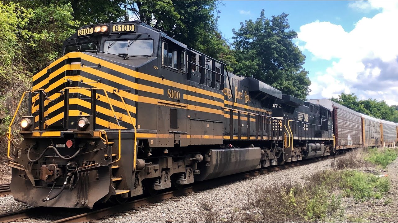 Nickel Plate 8100 & Others On The NS Lehigh Line