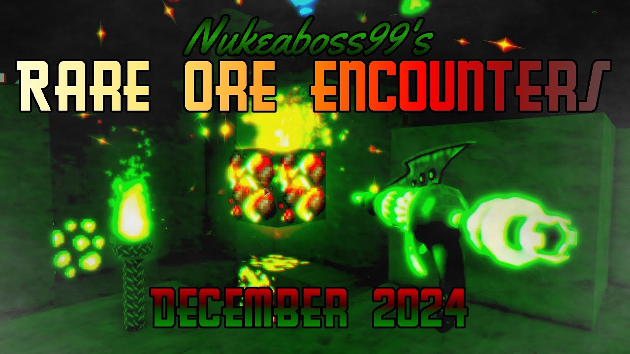 ROBLOX Mining Games: Ore Rarity Encounters | December 2024