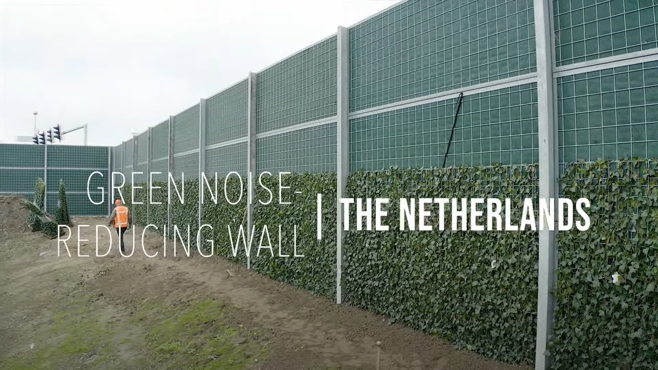 Mobilane Green Screen | Noise reducing wall