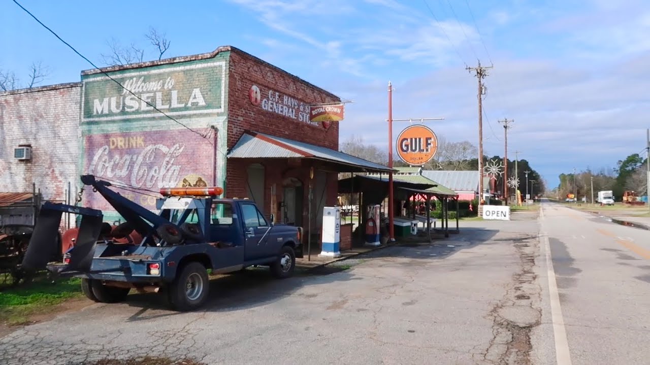 Forgotten Towns In Middle Of Georgia - Finding Unusual Backroad Places & Abandoned Railroad Relics