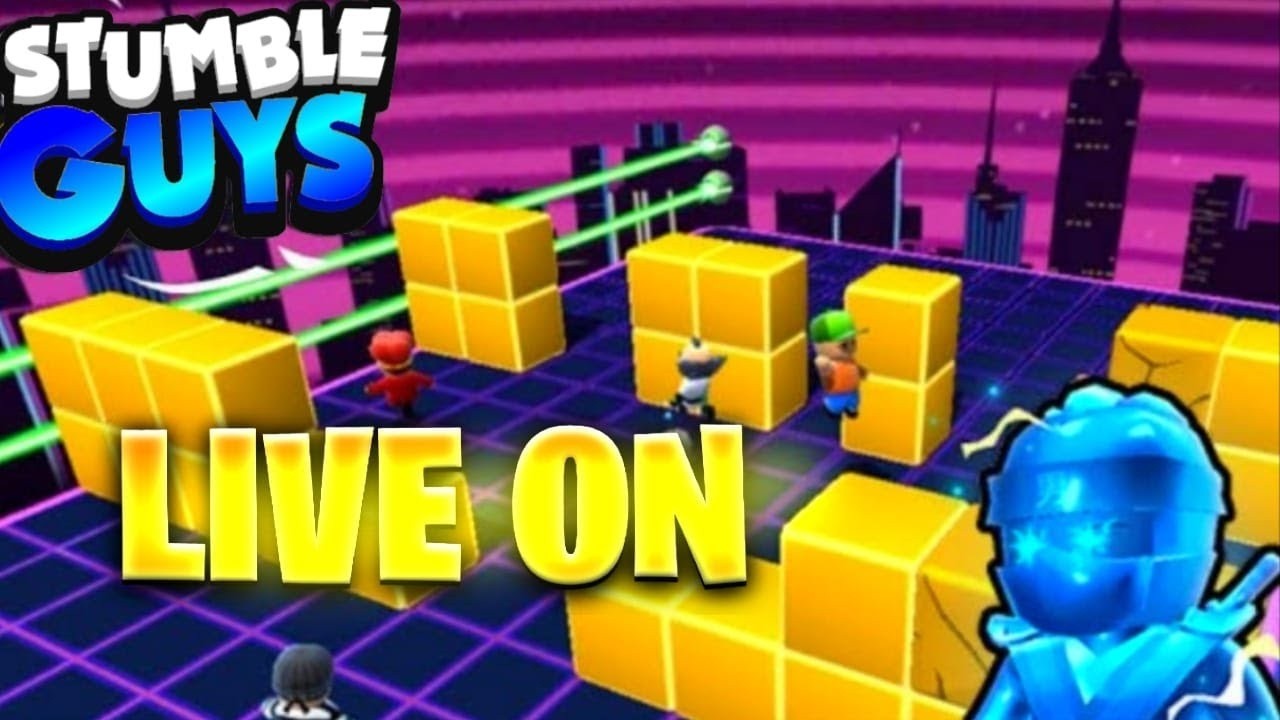 LIVE! STUMBLE GUYS BLOCK DASH MAPS! #stumbleguys