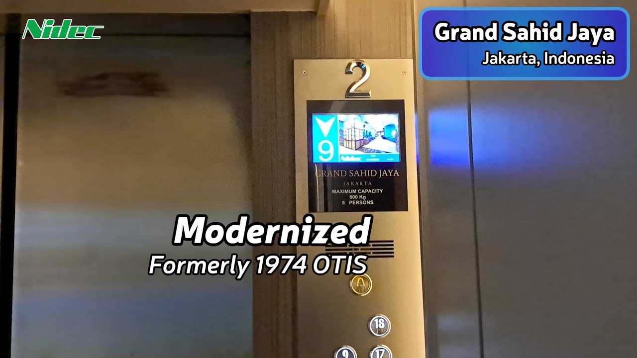 Nidec (Mod) Elevator - Grand Sahid Jaya, Jakarta, ID