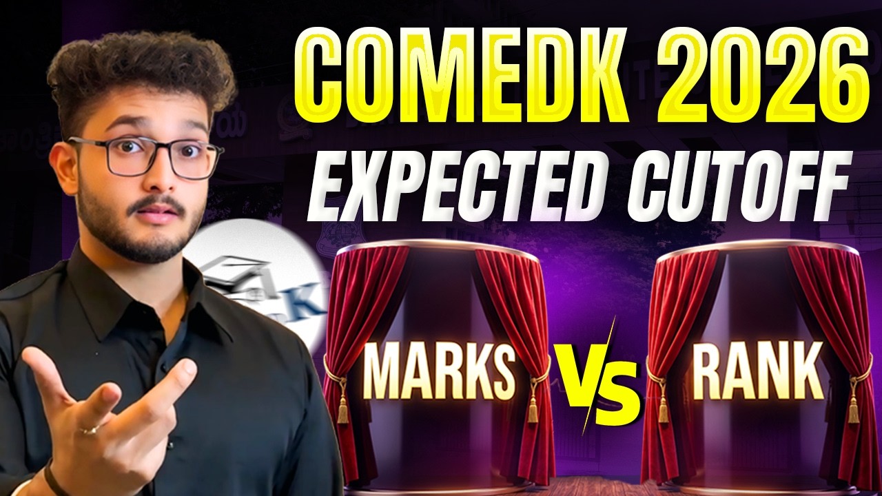 COMEDK 2026 Marks VS Rank | Expected Cutoff 2026 | Top 15 Comedk Colleges