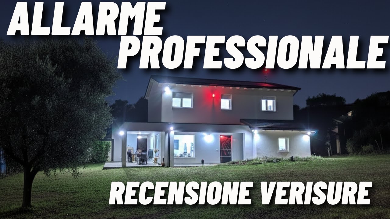DALL'ANTIFURTO FAI-DA-TE AD UN SISTEMA DI ALLARME PROFESSIONALE: Recensione onesta di Verisure