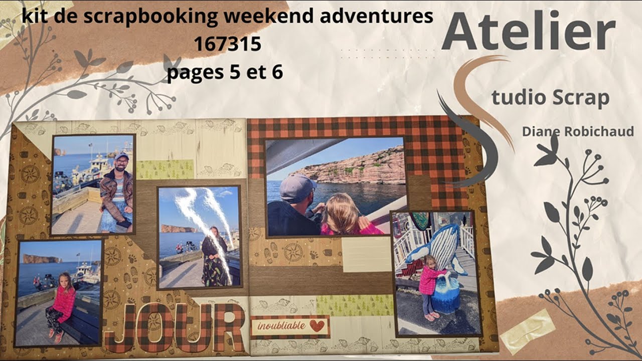 Weekend Adventure, page 5 et 6, page 12x12