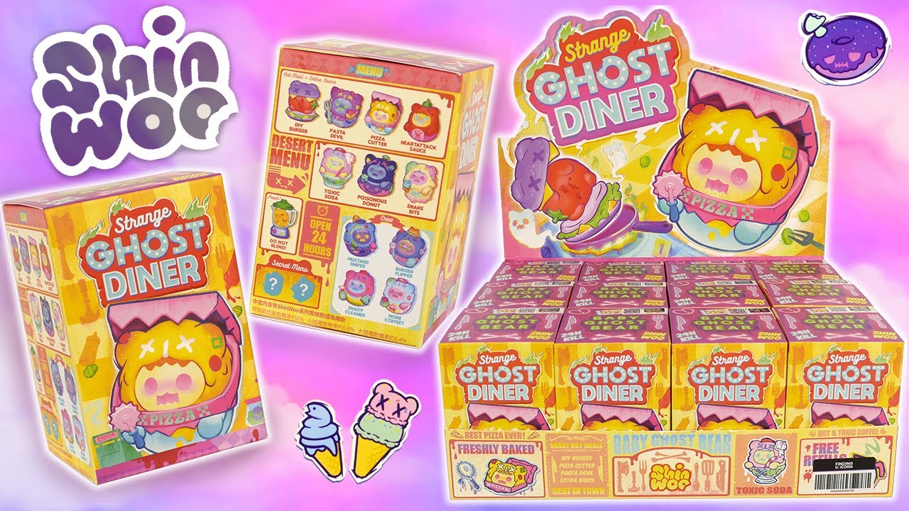 Finding Unicorn ShinWoo Strange Ghost Diner Blind Box FULL SET UNBOXING!