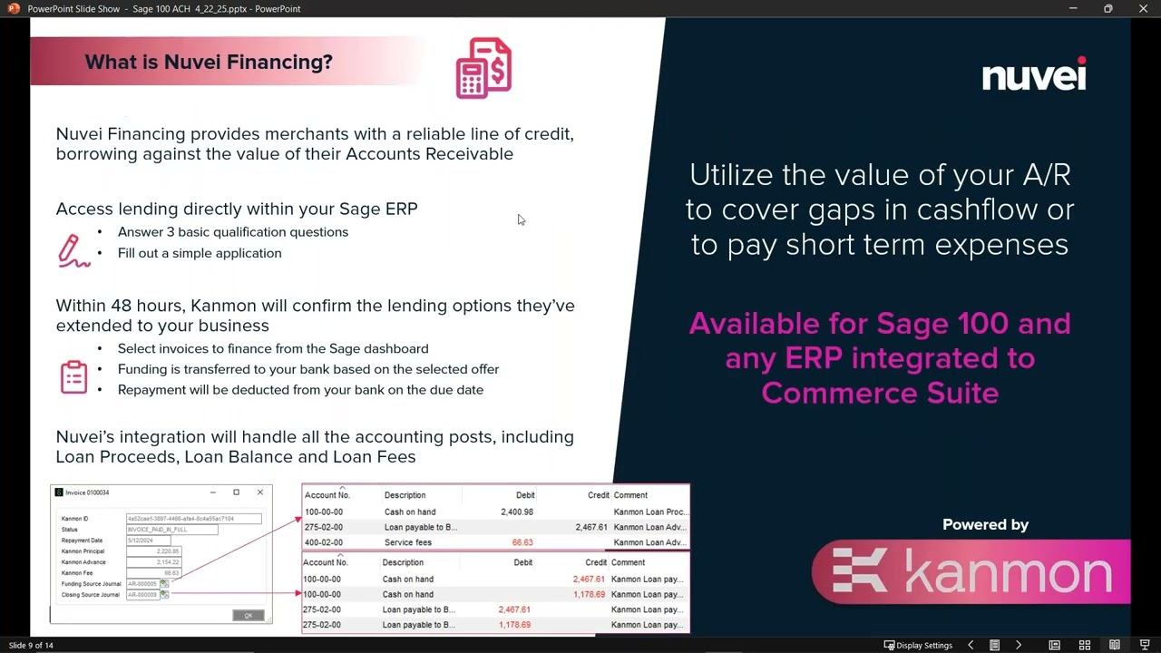 Get Ahead of Aging Receivables: ACH and AR Automation for Sage 100