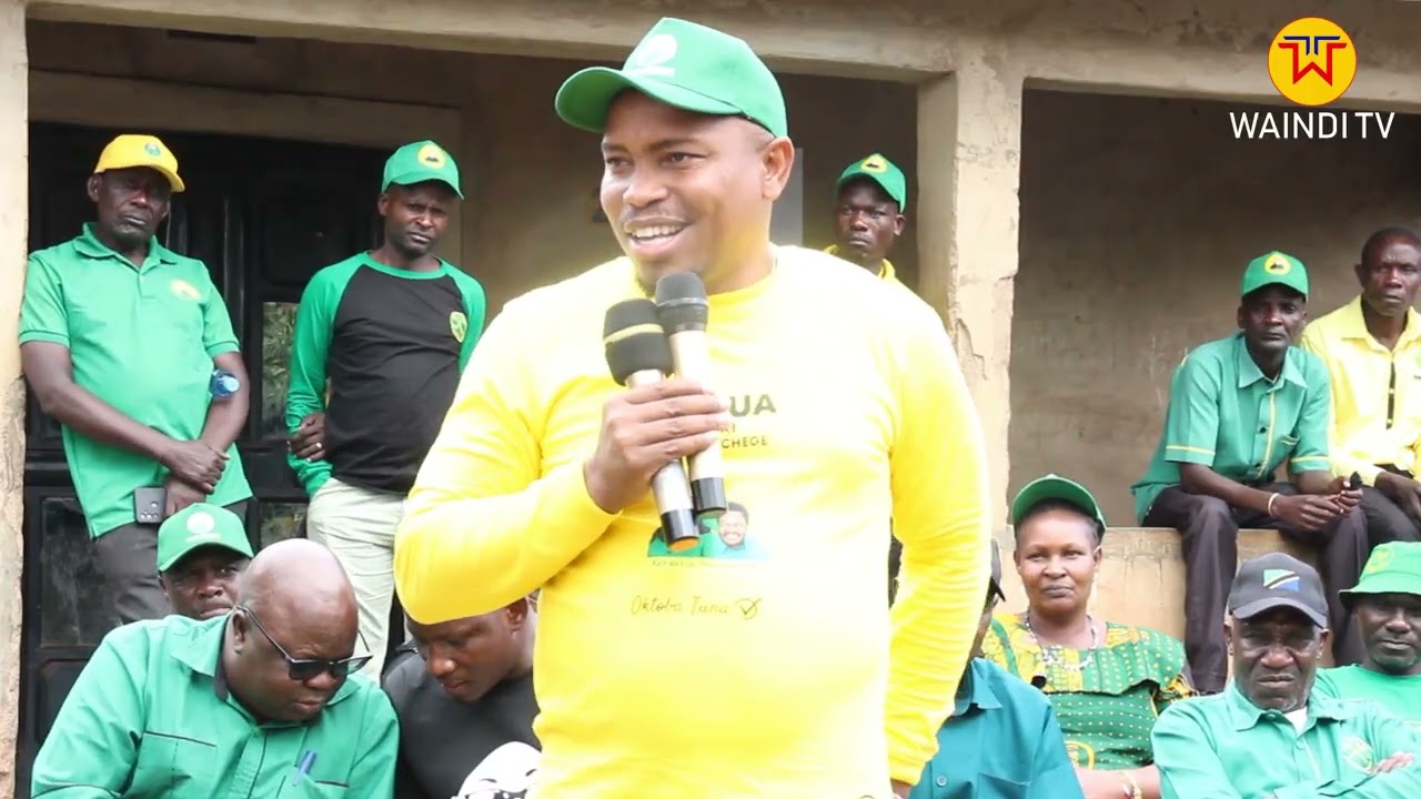 Mhe: Jafari Chege afanya kampeni Kata ya Goribe ,Songambele- Rorya