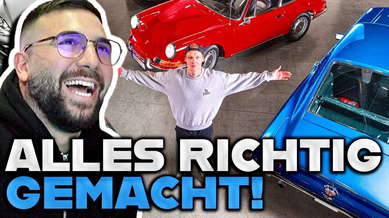 UNSYMPATHISCHTV IST MULTI?! 😨🤩 MertAbi reagiert auf Sascha Hellingers Autosammlung 🔥 