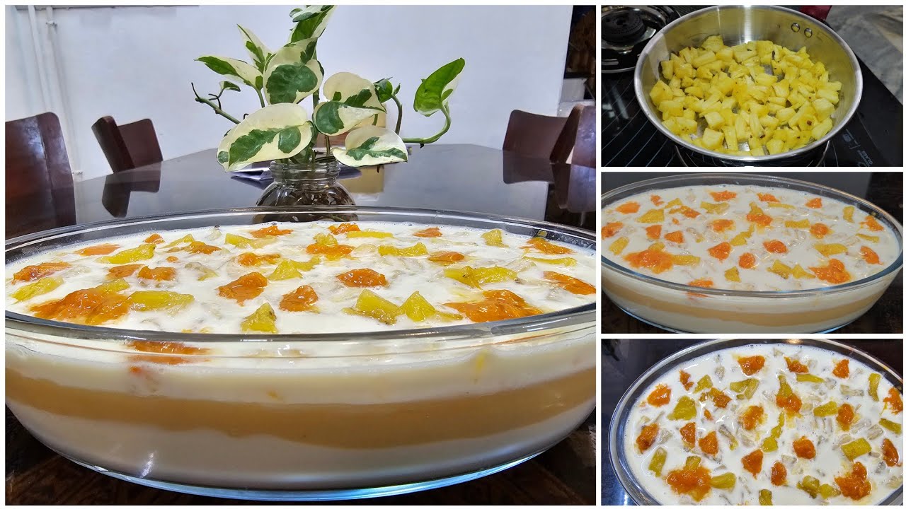 Triple layer Dessert.ಅಡಿಪೊಲಿ ಸುವಾದ್ ರೊ ಡೆಸರ್ಟ್ ಆಕಿ ಕೊಡ್ತೆಂಗ್ ನಿಙಮೇ ಸ್ಟಾರ್.chinnis kitchen ♥️ 